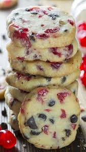 Christmas Maraschino Cherry Shortbread Cookies Recipe Cookies Recipes Christmas Desserts Holiday Baking