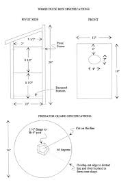 Bird house and feeder plans. Scdnr Wood Duck Box Construction