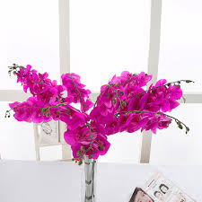 Aber da geht noch mehr als zuckerbomben und sterbendes grünzeug: Gunstige 50 Teile Los Startseite Hochzeit Dekorative Kunstliche Blume Valentinstag Geschenk Japanische Seide Rose Rote Orchidee Kunst Blumendekor Aliexpress