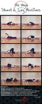 Yin Yoga Sequence For The Heart Lung Meridians Which Are Located In The Arms And Upper Back Ease Tension And Cu Yin Yoga Sequence Yin Yoga Restorative Yoga