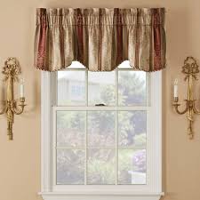 tuscan rod pocket valance pair