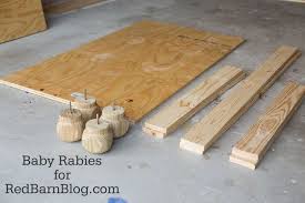 Diy Dog Bed From Upcycled Crib Mattress Red Barn Blog Diy Dog Bed Diy Dog Stuff Dog Bed