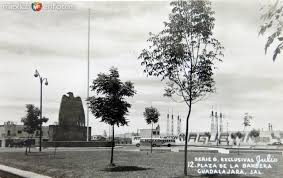 Plaza De La Bandera Circa 1930 1950 Guadalajara Jalisco Monumentos
