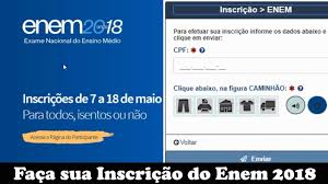 Como se inscrever no enem? Enem Inep Gov Br Inscricao Enem 2018 Youtube