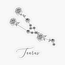Taurus Zodiac Constellations Line Drawing Line Art Redbubble Astrology Tattoo Taurus Constellation Tattoo Taurus Symbol Tattoo