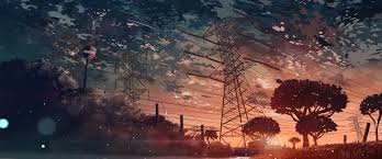 Anime Scenery Sunset 4k Wallpaper 112 If you're looking for the best 4k anime wallpaper then wallpapertag is the place to be.