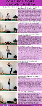 A Yoga Sequence For Your Crown Chakra Yoga Sequences Basic Yoga Yoga Poses Chakra Yoga Yoga Sequences Basic Yoga