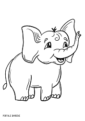 Disegni Di Elefanti Da Stampare E Colorare Gratis Portale Bambini Coloringpages Coloring Coloringinspiratio Disegno Di Elefante Disegni Disegni Elefante