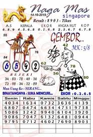 Syair Naga Mas Syairtogel Singapore 14 Oktober 2019 Buku Singapura Pengikut