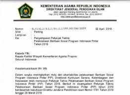 Juknis Pip Kemenag Tahun 2019 Keadilan Sosial Pendidikan Dasar Pendidikan