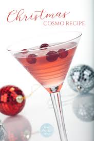 Easy Christmas Cosmopolitan Recipe Recipe Holiday Drinks Alcohol Easy Holiday Cocktails Cosmopolitan Recipe