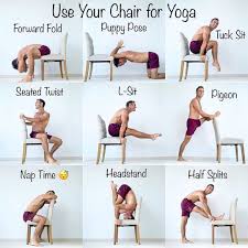 9 759 Likes 63 Comments How To Practice Yoga Howtopracticeyoga On Instagram Try These Chair Chair Pose Yoga Yoga Poses For Beginners Yoga Forward Fold
