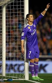 Valencia Spain February 22 Cristiano Ronaldo Of Real Madrid Reacts During The La Liga Match Between Valencia Cf Ronaldo Football Cristiano Ronaldo Ronaldo
