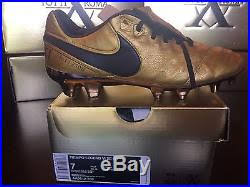 Nike Tiempo Legend Vi Se Fg Aa0612 706 Totti X Roma Gold Soccer Cleats Size 7
