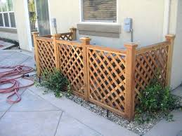 Air Conditioner Fence Home Depot Privacy Home Design Software Backyard Backyard Landscaping Outdoor