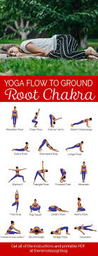 Yoga For Root Chakra Free Printable Pdf In 2020 Basic Yoga Root Chakra Yoga Restorative Yoga