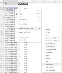 How To Group Data By Month In Google Sheets Web Applications Stack Exchange