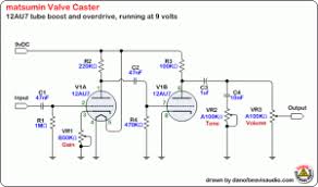 A Diy Valve Overdrive Pedal Goldie Diy Guitar Pedal Guitar Guitar Building