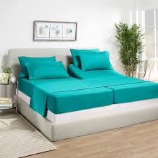 7 Piece Split King Sheets Bed Sheets Split King Size Bed Sheet Set Split King Size 7 Pc Sheets King Size Bed Sheets Bed Sheet Sets Bed Sheets
