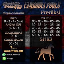 Bocoran Prediksi Togel Cambodia 12 Januari 2020 12 Januari 2 Januari 20 Januari