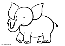 Disegni Di Elefanti Da Stampare E Colorare Gratis Portale Bambini Coloringpages Coloring Coloringinspira Disegno Di Elefante Disegni Disegni Da Colorare