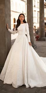 24 Modest Wedding Dresses Of Your Dream Wedding Dresses Guide Wedding Dresses Wedding Dress Sleeves Wedding Dress Guide