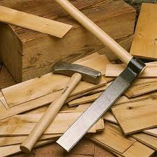 Splitting Maul Small Maul Hand Sledge Splitting Wedges Green Woodworking Tools Splitting Wood