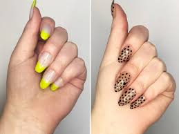 Can't get to the nail salon? 3 Household Tools To Make Easy Nail Art Designs At Home Editor Review Allure