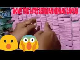 Terbongkar Tips Trik Lotre Rp 500 Seribuan Bisa Menang Banyak Youtube
