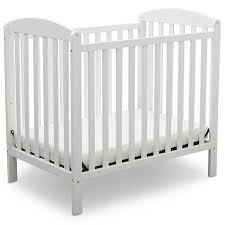 Delta Children Gateway Convertible Mini Crib With Mattress Bianca White Walmart Com Bianca Children Convert In 2020 Baby Cribs Convertible Delta Children Mini Crib