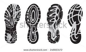 Footprint Sport Shoes Sport Shoes Shoes Vector Shoes