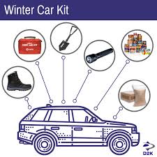 Must Have Items In Your Winter Car Kit By D2k Traffic Safety Inc Medium Food that won't spoil, such as energy bars. winter car kit by d2k traffic safety