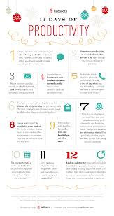 12 Days Of Productivity Infographic Productivity Infographic Time Management Infographic Management Infographic