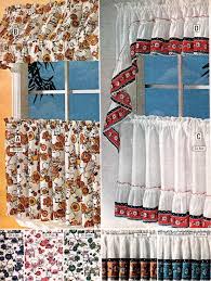 short retro window curtains & cafe