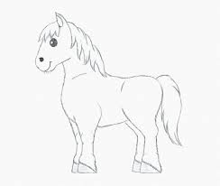 Bambina balla, domani esce il sole. Disegno Per Bambini Disegnare Un Pony
