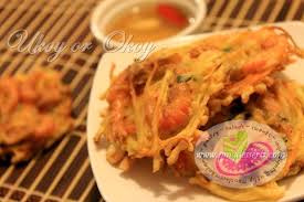 Ukoy Shrimp Fritters Recipes Dessert Recipes Okoy Recipe