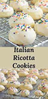 Italian Ricotta Cookies Soft Tender And Fluffy Cookies With A Cake Like Texture Will Melt I Ricotta Cookies Italian Cookie Recipes Cookies Recipes Christmas