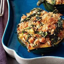 Acorn Squash With Kale And Sausage Recipe Acorn Squash Recipes Squash Recipes Recipes