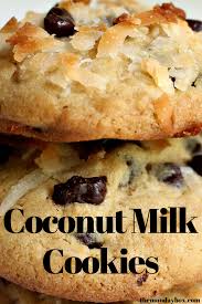 Coconut Milk Cookies Recipe In 2020 Recipes Using Coconut Milk Coconut Recipes Coconut Milk Dessert