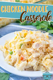 Easy Chicken Noodle Casserole Video The Country Cook Recipe In 2020 Chicken Noodle Casserole Chicken Recipes Casserole Noodle Casserole