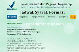 Jadwal Skb Cpns Bpom 2019 2020 Soal Tes Skb
