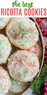 Ricotta Cookies In 2020 Holiday Favorite Recipes Ricotta Cookies Sweet Desserts