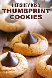 Thumbprint Hershey Kiss Cookies Recipe Recipe In 2020 Cookie Recipes Chewy Peanut Butter Cookies Cookies Recipes Chocolate Chip