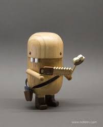 Jac Jac Designer Wooden Figures Wood Toys Art Toy Toy Sculpture