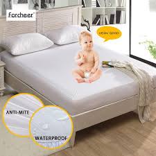 House Ideas 1pc Russan Size 180x200 28cm Smooth Waterproof Mattress Protector Cover For Be Waterproof Mattress Pad Mattress Protector Waterproof Mattress Cover