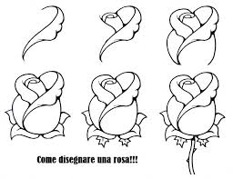 Modo Facile Per Disegnare Una Rosa Disegni Facili Da Disegnare Tutorial Con Spiegazioni Disegni Facili Disegni Di Rose Fiori Disegnati A Matita