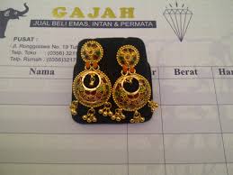22k Gold India Dubai Earrings Bridal Gold Jewellery Designs Gold Jewelry 24k Gold Jewelry