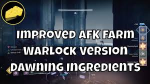 Improved Afk Warlock Dawning Ingredient And Spirit Farm Delicious Explosion Electric Flavor Youtube