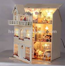 2013 Hot Selling Large Scale Luxury Diy Toy Wooden Dollhouse Doll House Plans Wooden Dollhouse Diy Dollhouse
