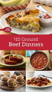 10 Ground Beef Dinners Dinner With Ground Beef Beef Dinner Meals To Make With Ground Beef